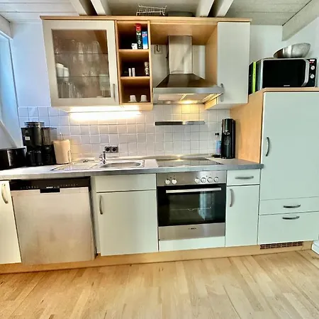 Gemuetliche Maisonettewohnung Mit Dachterrasse Am Schloss Lejlighed